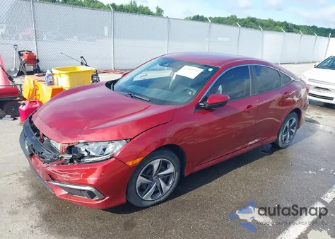 2020 Honda Civic Lx из США, поврежденный, VIN 2HGFC2F61LH561060